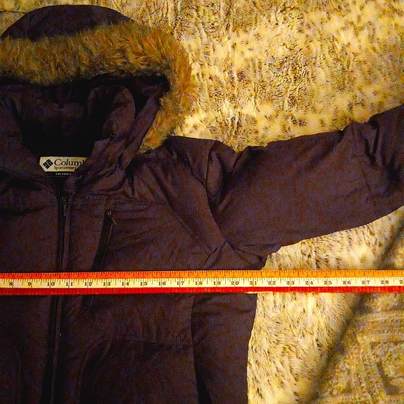 Columbia purple puffer ski jacket - Picture 3 of 6